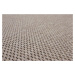 Vopi koberce Kusový koberec Nature světle béžový čtverec - 180x180 cm