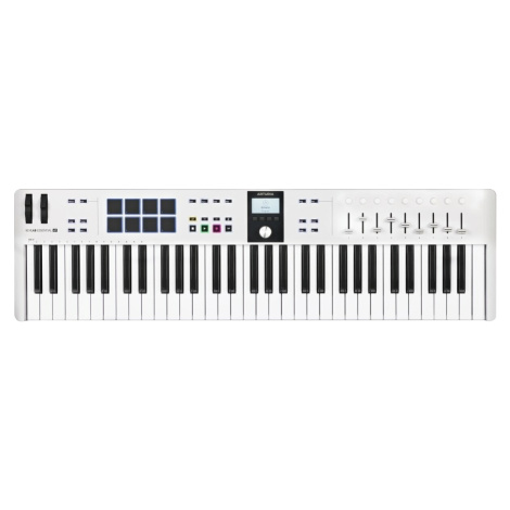 Arturia KeyLab Essential 61 mk3 MIDI keyboard White