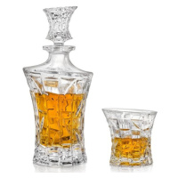 Crystal Bohemia PATRIOT whisky set (1+2)