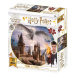 PUZZLE 3D Bradavice a Hedvika (Harry Potter) 61x46cm 500 dílků skládačka