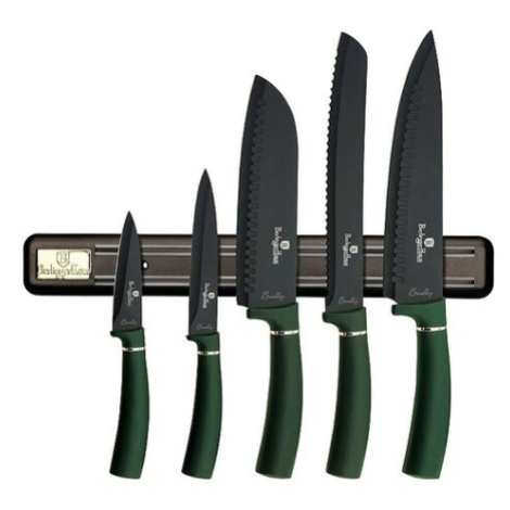 Berlinger Haus 6dílná sada nožů s magnetickou lištou Emerald Collection