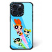 Pouzdro pro Apple Iphone 15 Pro Raketové holky 032 The Powerpuff Girls Magsafe Nebe