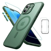 ESR Classic Pro Case (HaloLock) Set, Compatible with iPhone 16 Plus, Frosted Green