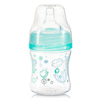 Antikoliková kojenecká láhev s širokým hrdlem Baby Ono 120 ml