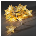 Konstsmide Christmas LED světelný řetěz 16 žárovek, se zlatými hvězdami