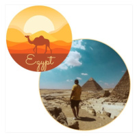 Magnet Egypt, 9x9 cm