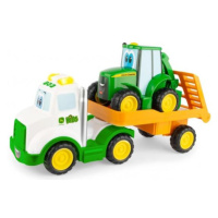 JD Kids John Deere - Traktor Johny s tahačem 37 cm