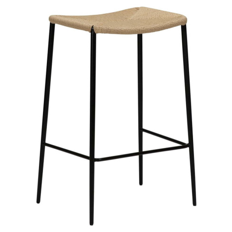 Béžová přírodní barová židle DAN-FORM Denmark Stiletto, výška 68 cm ​​​​​DAN-FORM Denmark