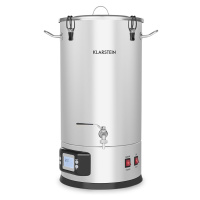 Klarstein Maischfest 25, sladový kotel, 25 l, 1500W/3000W, 5 dílů, dotykový LCD dispej, nerezová