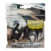 100 Dragon Shield Perfect Fit Sideloader Sleeves - Smoke