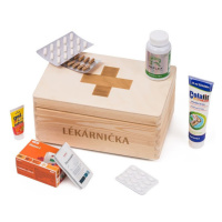 Dřevěný box - lékárnička