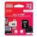 GOODRAM microSDHC karta 32GB M1A4 All-in-one (R:100/W:10 MB/s), UHS-I Class 10, U1 + Adapter + O