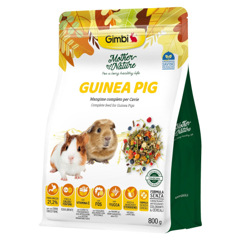 Gimbi Mother Nature Guinea Pig - krmivo pro morčata 800 g Gimborn