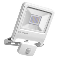 Reflektor LED 30W 2700lm 3000K IP44 Bílý s čidlem pohybu LEDVANCE Floodlight Endura