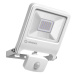 Reflektor LED 30W 2700lm 3000K IP44 Bílý s čidlem pohybu LEDVANCE Floodlight Endura