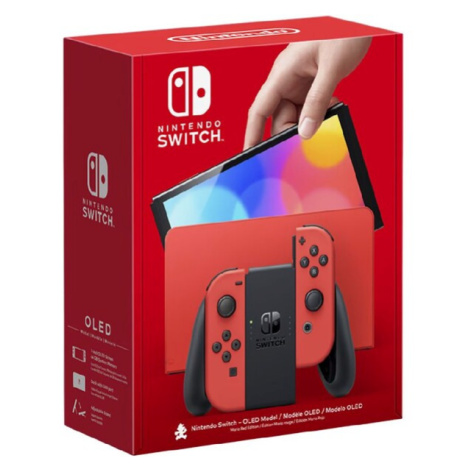 Nintendo Switch (OLED) Černá/červená