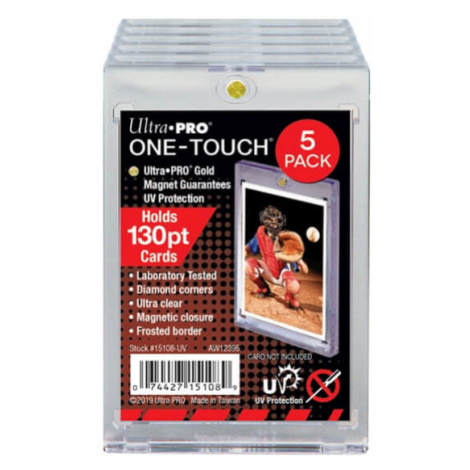 Obal na kartu - Ultra Pro One Touch Magnetic Holder 130pt - 5 ks Ultrapro
