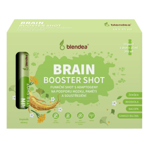 Blendea Brain Booster Shot s adaptogeny 14x25 ml