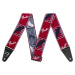 Fender Weighless Monogramm Strap Red/White/Blue