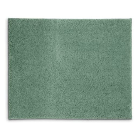 KELA Koupelnová předložka Maja 100% polyester nefritově zelená 65,0x55,0x1,5cm KL-23550