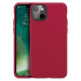 Kryt XQISIT Silicone case Anti Bac for iPhone 13 red (47383)