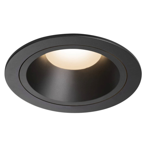 SLV BIG WHITE NUMINOS DL L vnitřní LED zápustné stropní svítidlo černá/černá 3000 K 55° 1003943