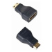Gembird CABLEXPERT kabel HDMI na HDMI mini-C, F/M, zlacené kontakty, černá - A-HDMI-FC