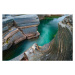 Fotografie Turquoise River Abiskojakka, Abiskojakka, flows through, imageBROKER/Gerhard Zwerger-