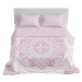 Detexpol Luxusní přehoz na postel 220x240 cm - Mandala růžová