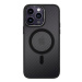 TopQ Kryt Magnetic Carbon iPhone 14 Pro pevný tmavý 87014