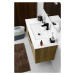 Sapho SLIM keramické umyvadlo, nábytkové, 90x46 cm, bílá