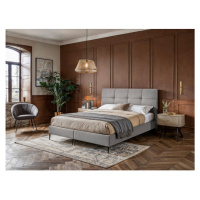 MID.YOU POSTEL BOXSPRING cm, šedá