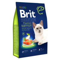 BRIT Premium by Nature Sterilized Salmon granule pro kočky 1 ks, Hmotnost balení: 8 kg