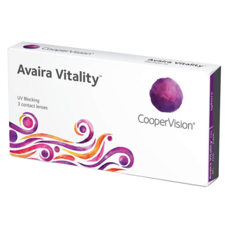 Avaira Vitality Kontaktní čočky -2,75 dpt, 3 čoček