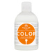 Kallos KJMN Color šampon na barvené vlasy s lněným olejem a UV filtrem 1000ml