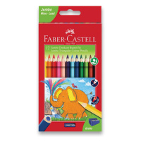 Pastelky Faber-Castell  Extra Jumbo - 12 barev