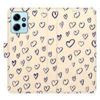 iSaprio Flip pouzdro Heart Light 02 pro Xiaomi Redmi Note 12 5G