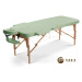 Fabulo, USA Dřevěný masážní stůl Fabulo UNO Set (186x71cm, 9 barev) Barva: bledě zelená