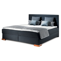 Boxspring Coralo Nožičky: E - moření černé, Rozměr: 160 x 200 cm, varianta nožiček: noha 4