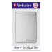 VERBATIM Store 'n' Go HDD 1TB USB 3.2/USB-C Gen 1 ALU Slim stříbrný