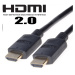 PremiumCord HDMI 2.0 High Speed + Ethernet kabel, zlacené konektory, 3m