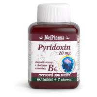 MedPharma Pyridoxin (vitamin B6) 20mg tbl.67