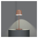 EGLO LED stolní lampa Mannera s baterií, rezavě hnědá