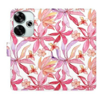 iSaprio Flip pouzdro Flower Pattern 10 pro Poco F6