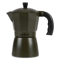 Fox Fishing Cookware Espresso Maker 9 cups Khaki Matt 450 ml Outdoorové nádobí