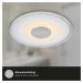 BRILONER LED vestavné svítidlo, pr.12 cm, 3x LED, 6 W, 650 lm, hliník IP44 BRI 7043-039