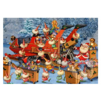 Ruyer: Ready for Christmas Delivery Season - puzzle z kategorie Umělecké