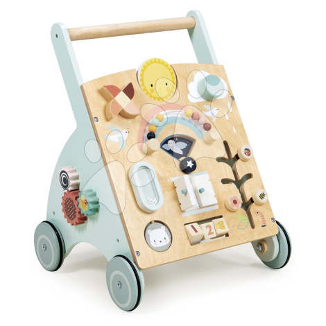 Dřevěné chodítko 4 roční období Sunshine Baby Activity Walker Tender Leaf Toys s předpovědí poča