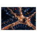 Fotografie A night-time aerial view of Muswell Hill in London, Karl Hendon, 40 × 26.7 cm