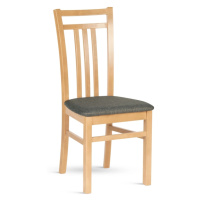 Jídelní židle LOTY — masiv buk, látka, více barev